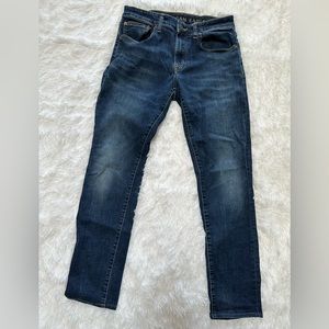 Men’s American Eagle Dark Wash Jeans Stretch Slim Straight 32x32